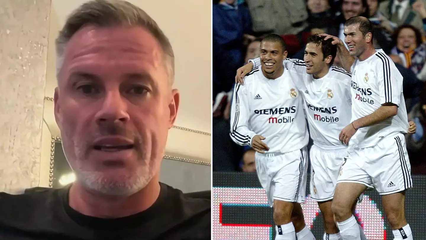 Jamie Carragher didn’t hesitate to name the best player he’s played with and thinks he’s better than Zinedine Zidane
