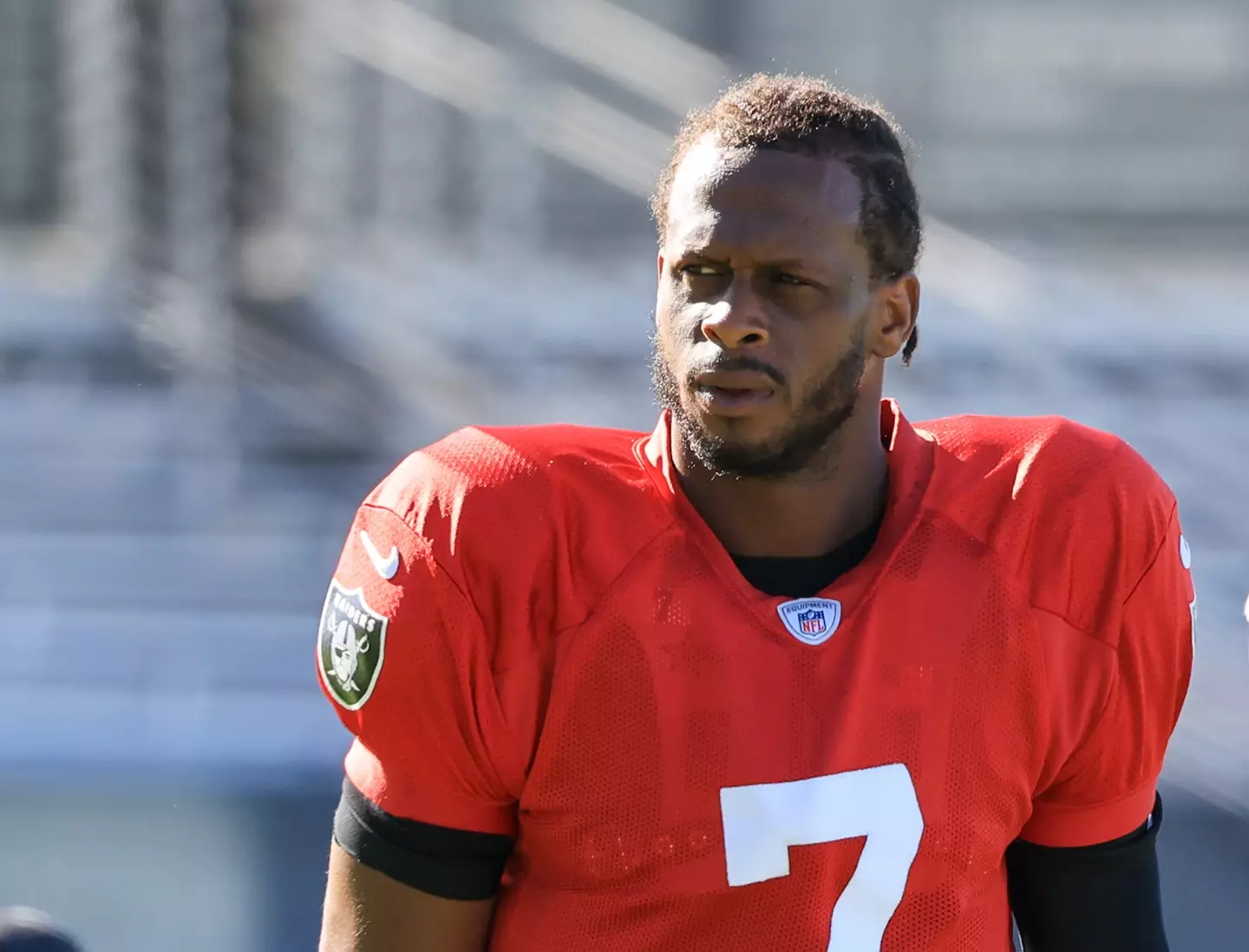 Geno Smith followed Pete Carroll to the Las Vegas Raiders / Photo by Ethan Miller/Getty Images