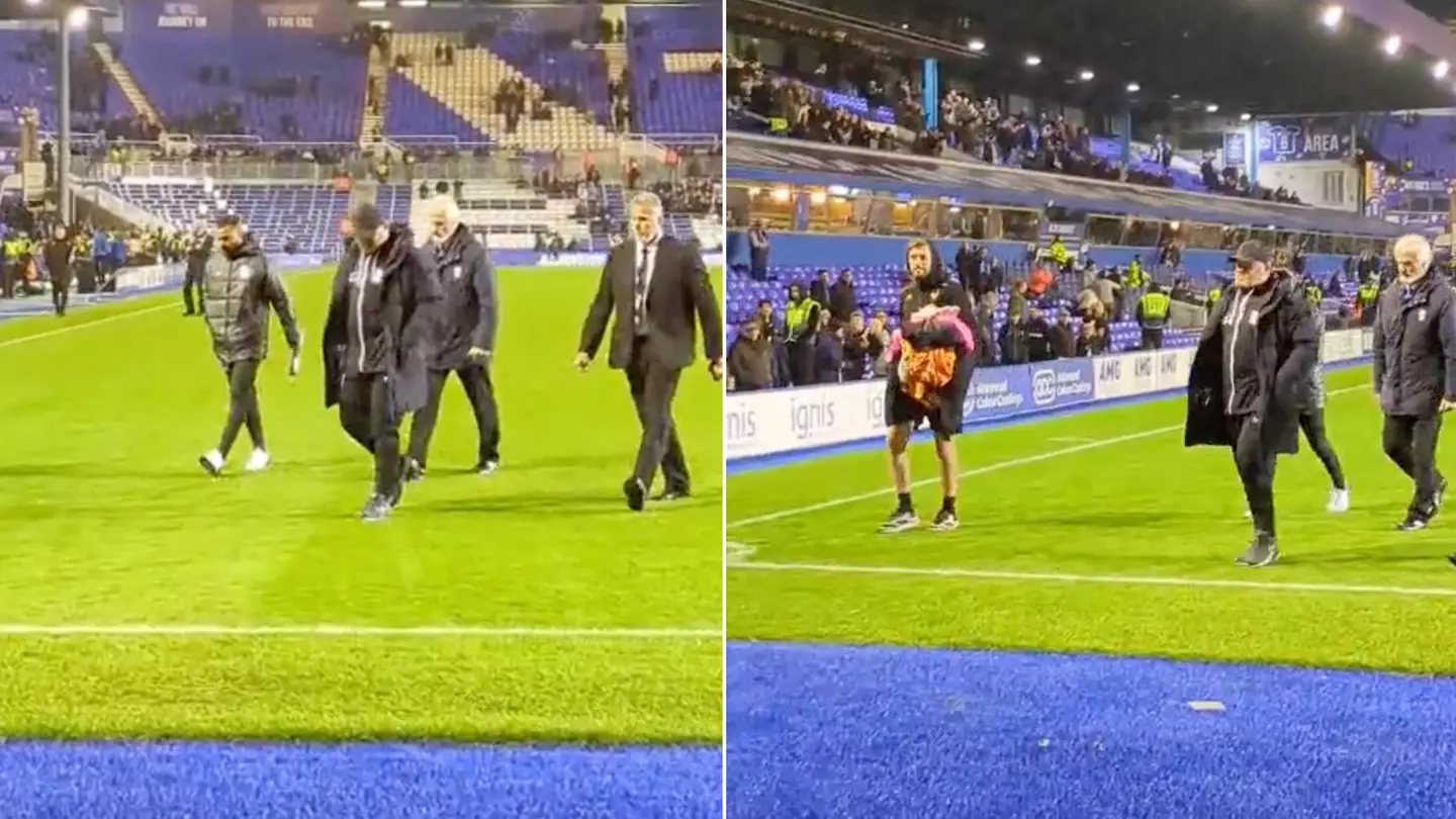 Damning footage shows Birmingham City fans' furious reaction to Wayne Rooney as players make feelings clear in frank dressing-room meeting