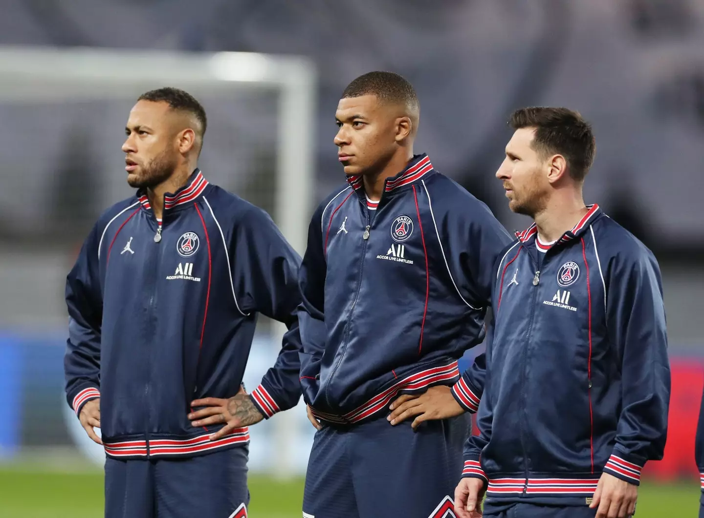 The PSG forward trio didn't live up to expectations. Image: Alamy