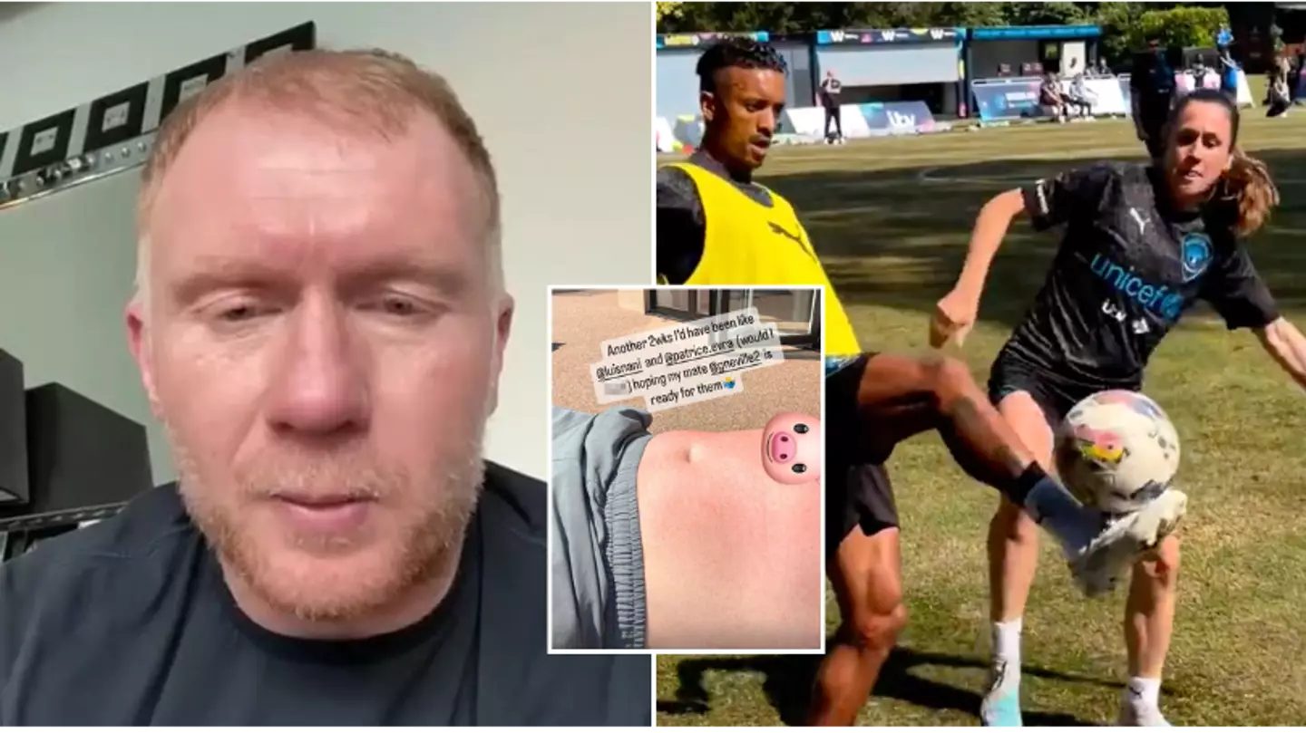 Paul Scholes isn't looking forward to facing former Man Utd teammate Nani at Soccer Aid