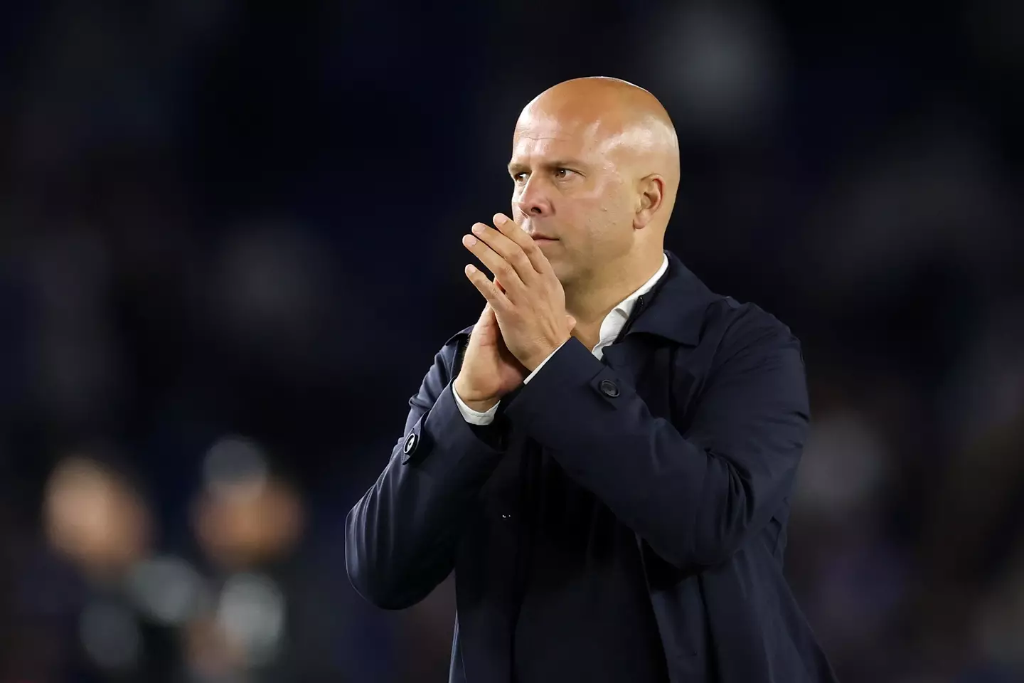 Arne Slot won the Premier League in his first season. Image: Getty