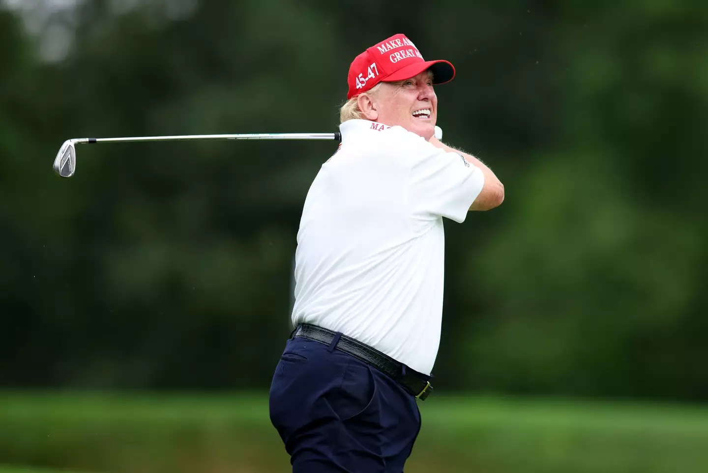 Donald Trump is a keen golfer. Image: Getty