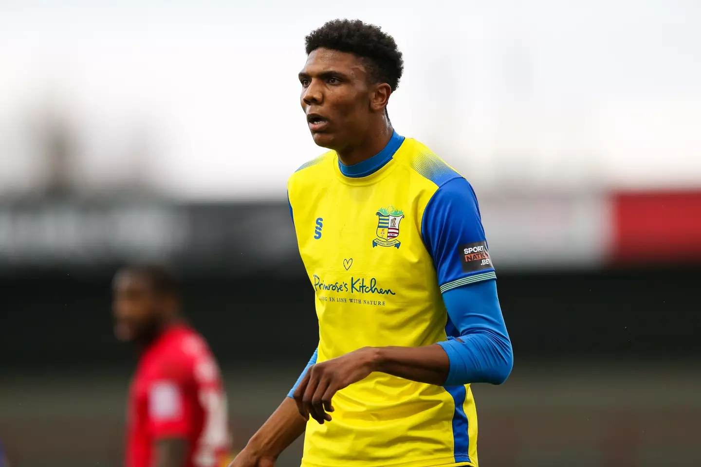Kyle Hudlin in action for Solihull Moors. Image: PA