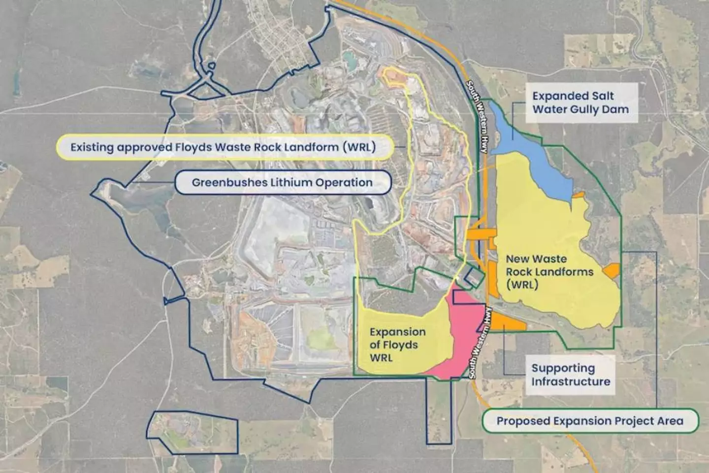 The Greenbushes mine is already trying to up its lithium mining (Talison Lithium)