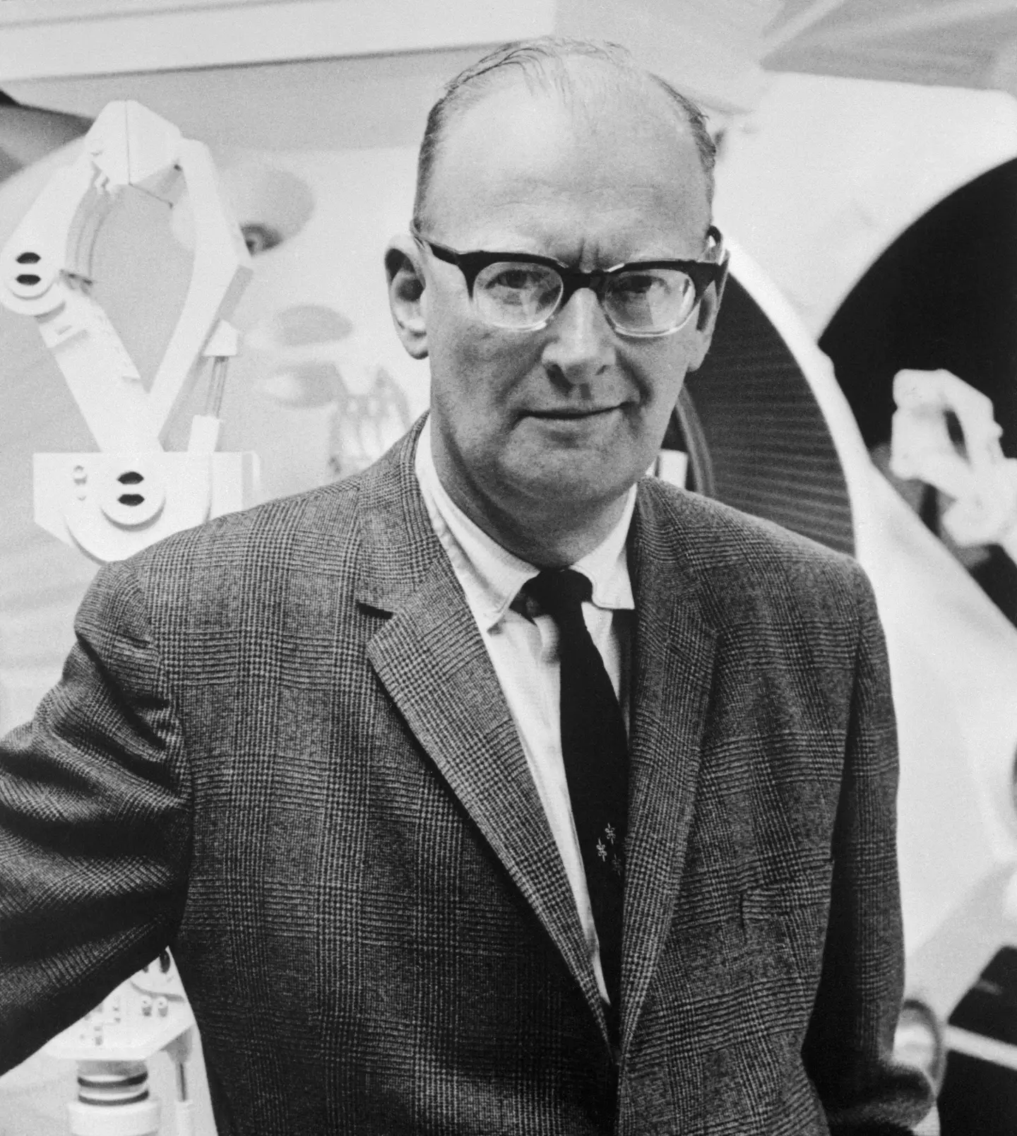 Arthur C. Clarke was known for his incredible scientific predictions and inventions (Bettmann/Getty Images)