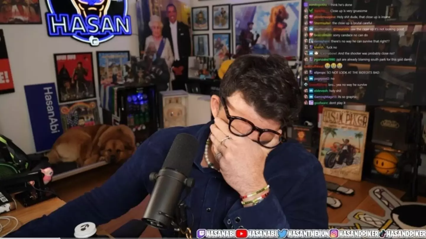 Hasan Piker shared an emotional message with his followers (Twitch/hasanabi)