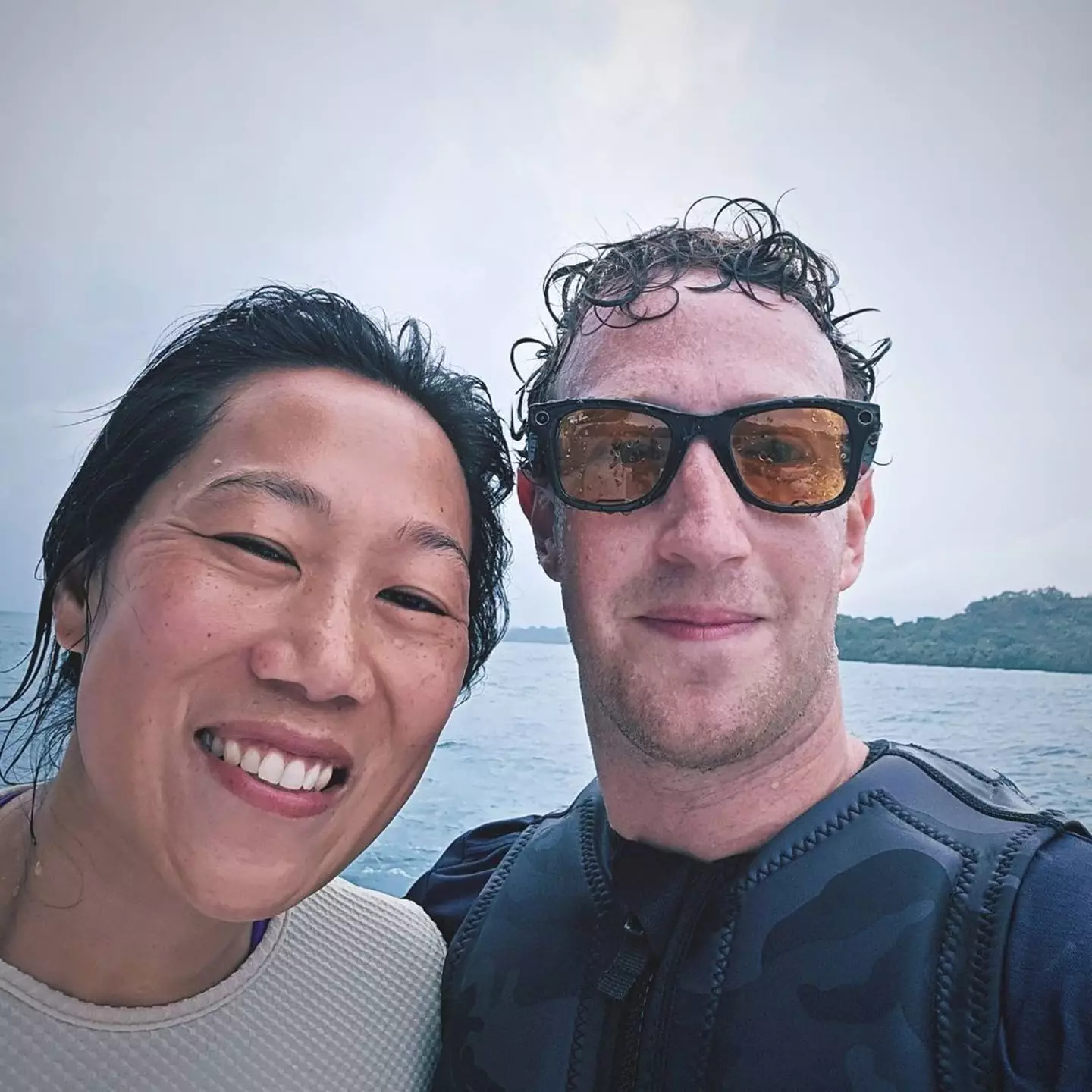 The couple have been together since 2003 (Instagram/@zuck)
