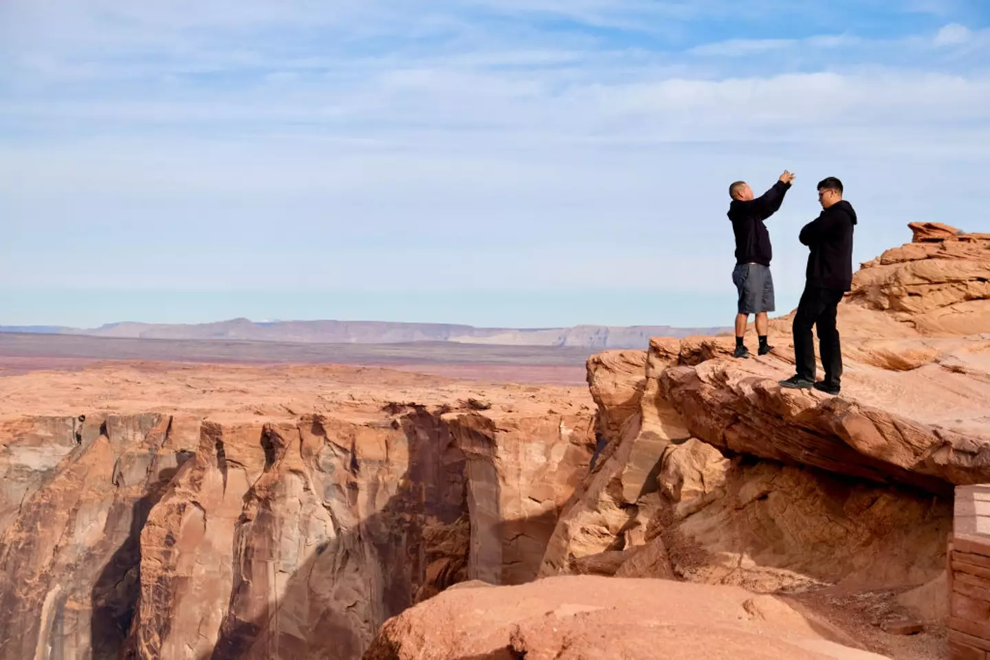At least two people have died through selfie-related accidents at the Grand Canyon (Rabia Iclal Turan/Anadolu via Getty Images)