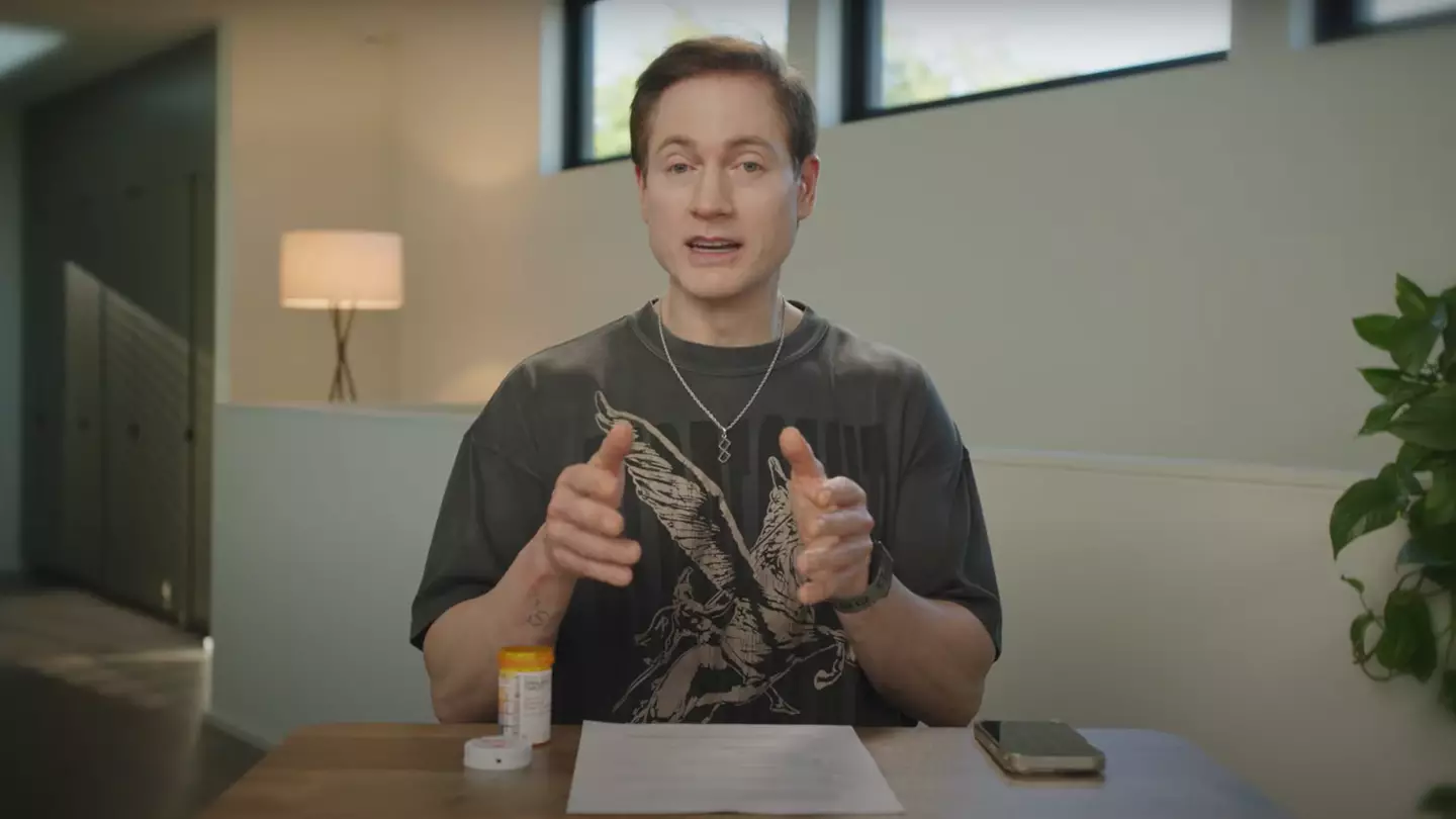 Johnson noticed many side effects after taking Rapamycin (Bryan Johnson/YouTube)