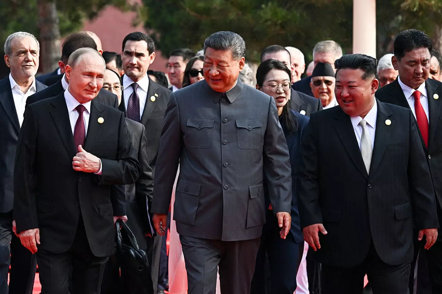 The world leaders have been discussing the idea of immortality (SERGEY BOBYLEV / Contributor / Getty)