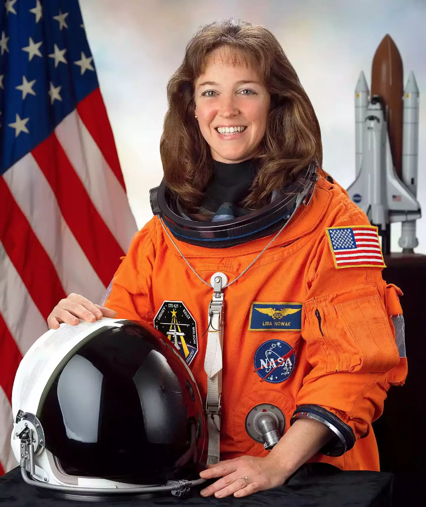 Lisa Nowak is a former NASA astronaut and US Navy flight officer (NASA Handout)