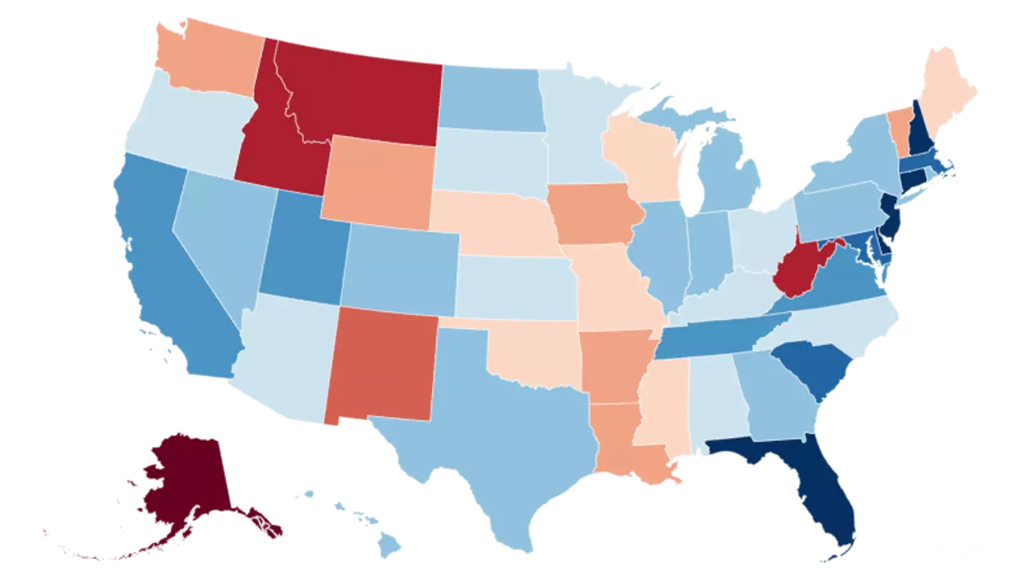There is no such thing as an 'average' speed across America (Newsweek/Data Pandas)