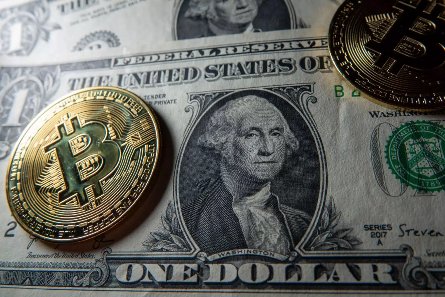 The cryptocurrency hit a record high just last month (Anna Barclay/Getty Images)