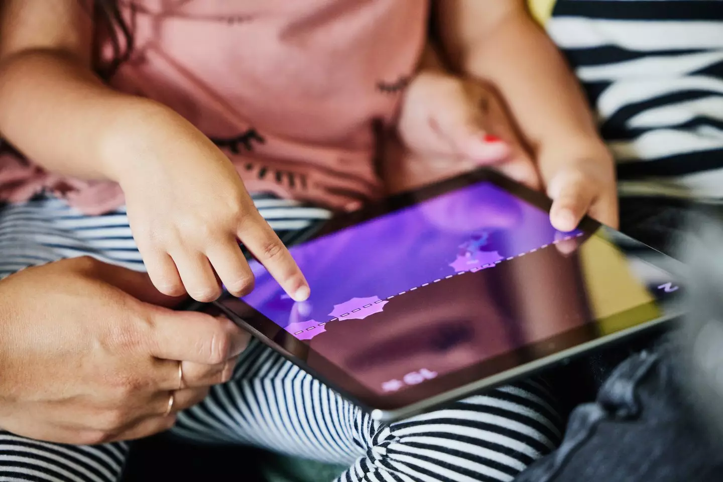 Other tech executives have banned their kids from using tech like iPads because they've seen the dangers 'firsthand' (Getty Stock)