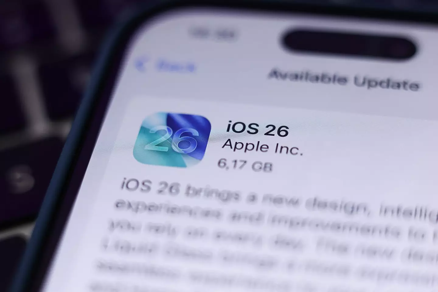 iOS 26.1 is the first major update to iOS 26. (NurPhoto/Contributor/Getty)