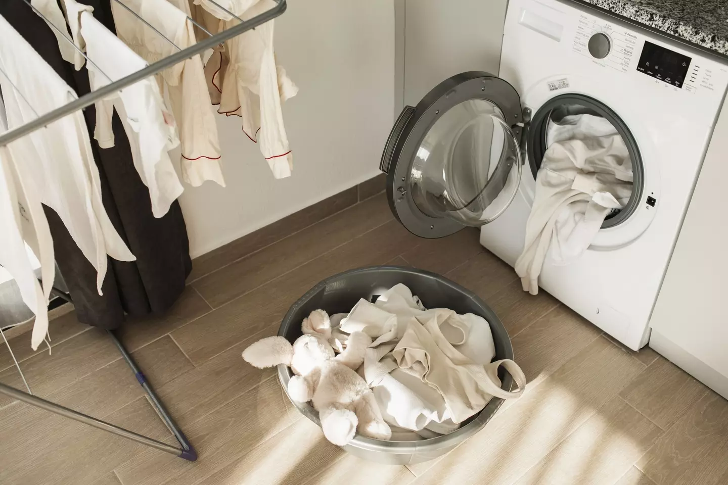 A doctor shared that selecting the wrong setting on your washing machine could lead to nasty surprises crawling in your laundry (Anastasiia Krivenok/Getty Images)