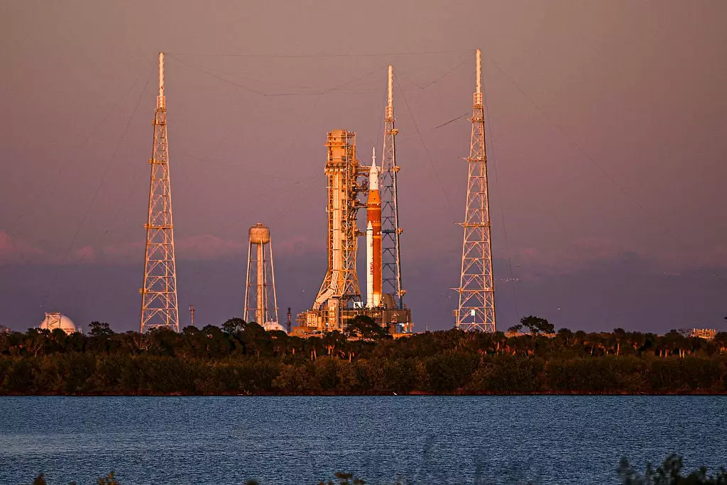 Artemis II has been designed with advanced systems for evacuation and escape at any stage of the journey. (MIGUEL J. RODRIGUEZ CARRILLO/Contributor/Getty)