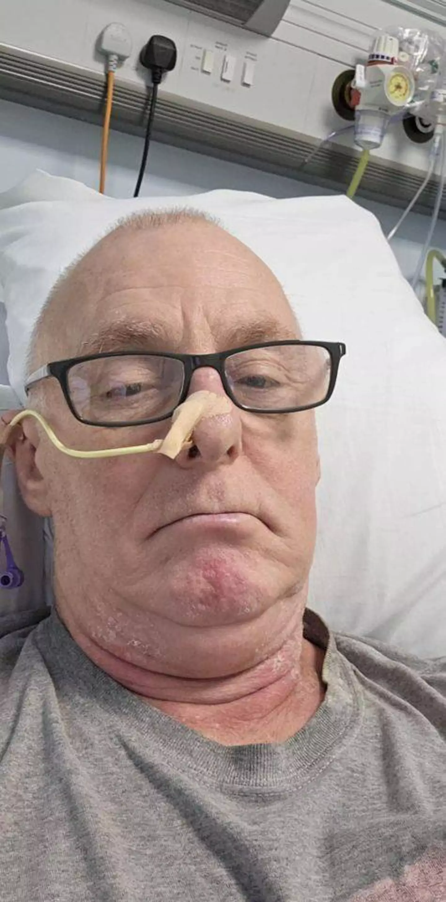 Lane has shared his throat cancer journey (Kennedy News and Media)