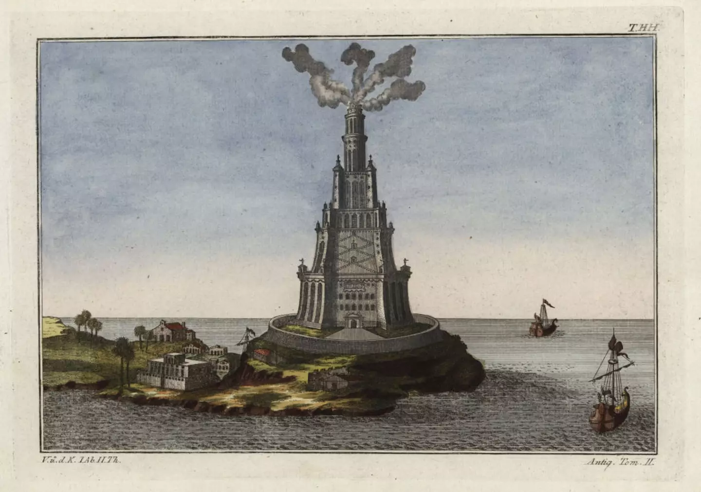 The Lighthouse of Alexandria is one of the Seven Wonders of the Ancient World (Florilegius/Universal Images Group via Getty Images)