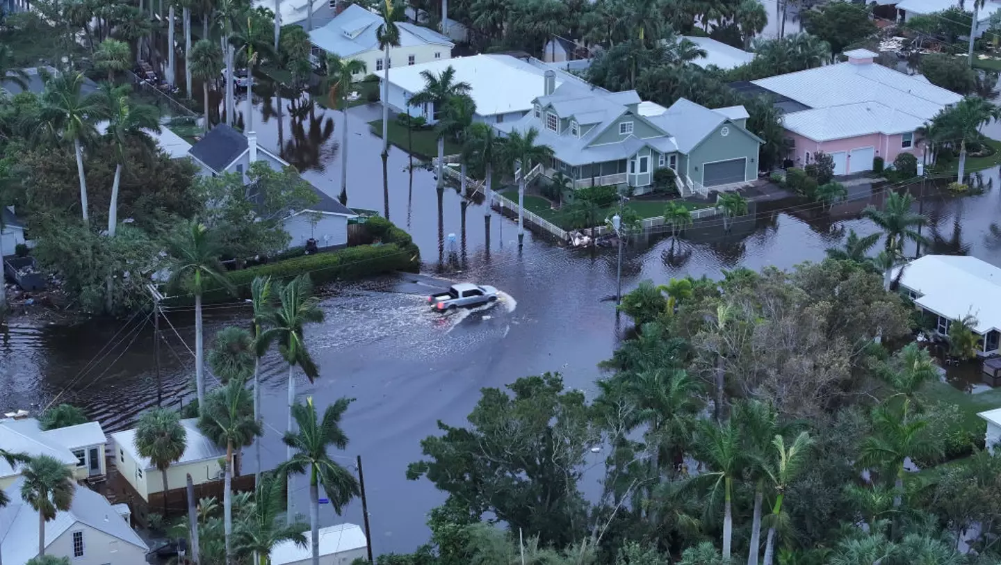 The increase in floods in Florida in recent years have seen insurance costs skyrocket (Joe Raedle/Getty Images)