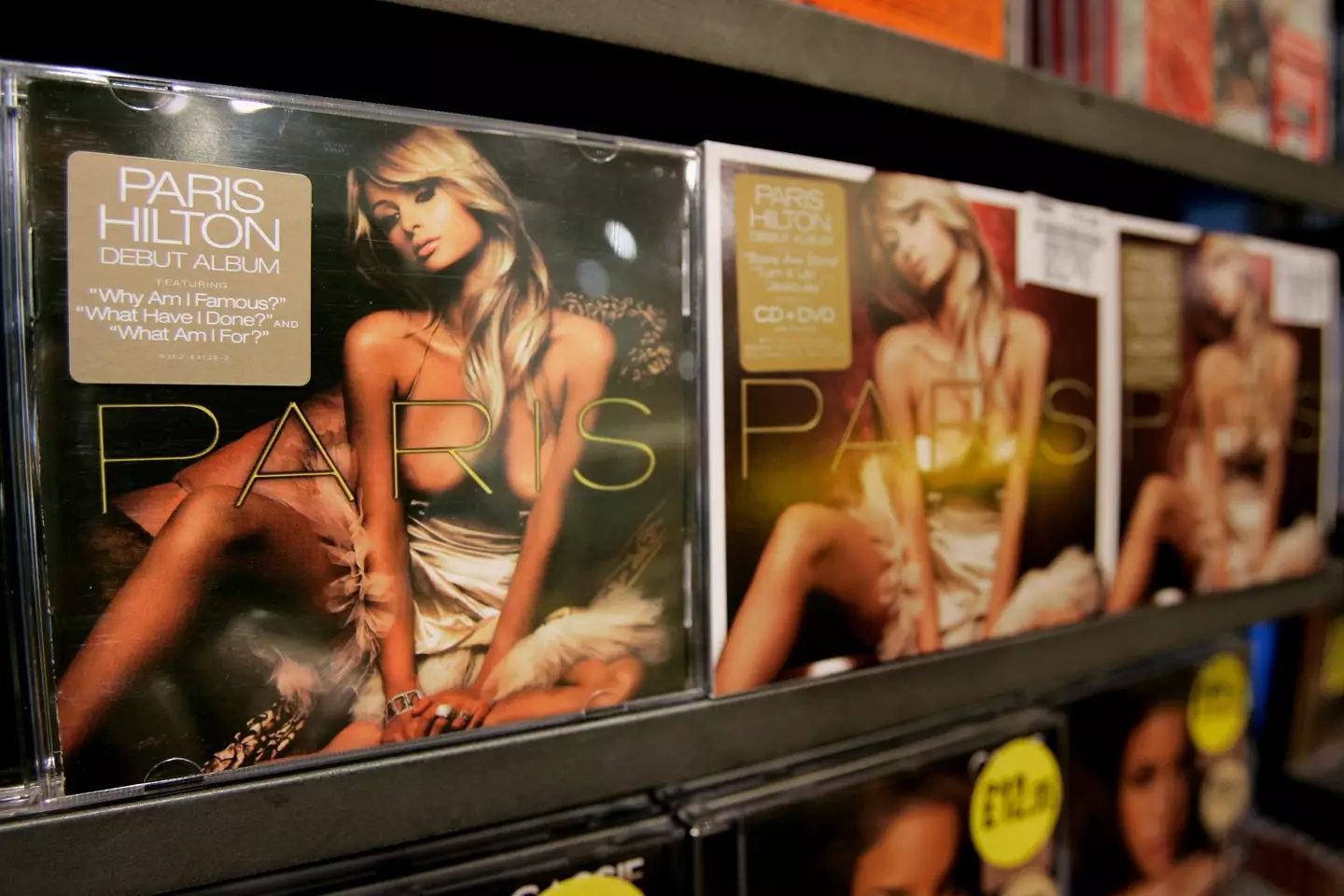 Paris Hilton can thank Banksy for this rare release (Bruno Vincent / Staff / Getty)