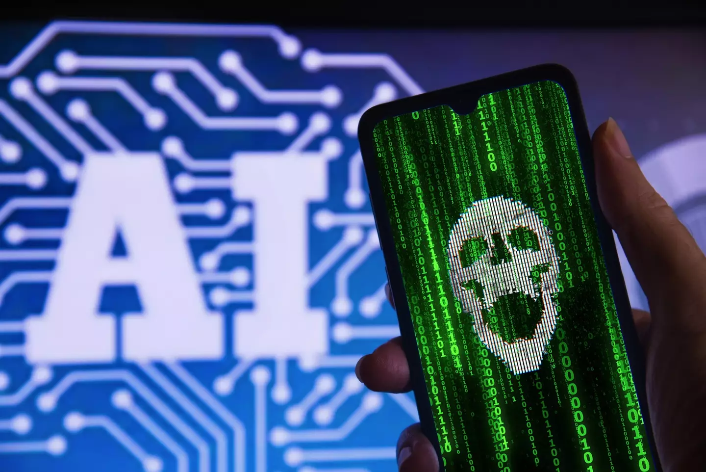 AI scams are becoming more sophisticated and widespread. (Saulo Angelo/Getty)