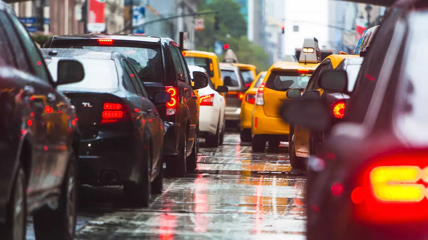 Syndey Charlet, the "Car Sitter" (fotog via Getty)