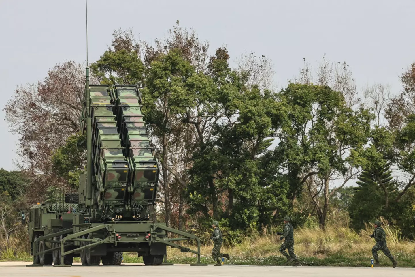 Trump has dramatically increased missile production, including the defensive PAC-3 missiles (I-Hwa Cheng/AFP via Getty Images)