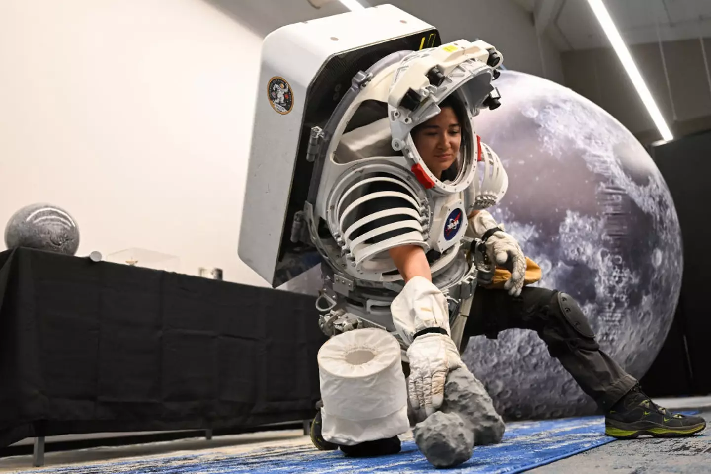 NASA are working towards putting humans back on the moon (PATRICK T. FALLON/AFP via Getty Images)