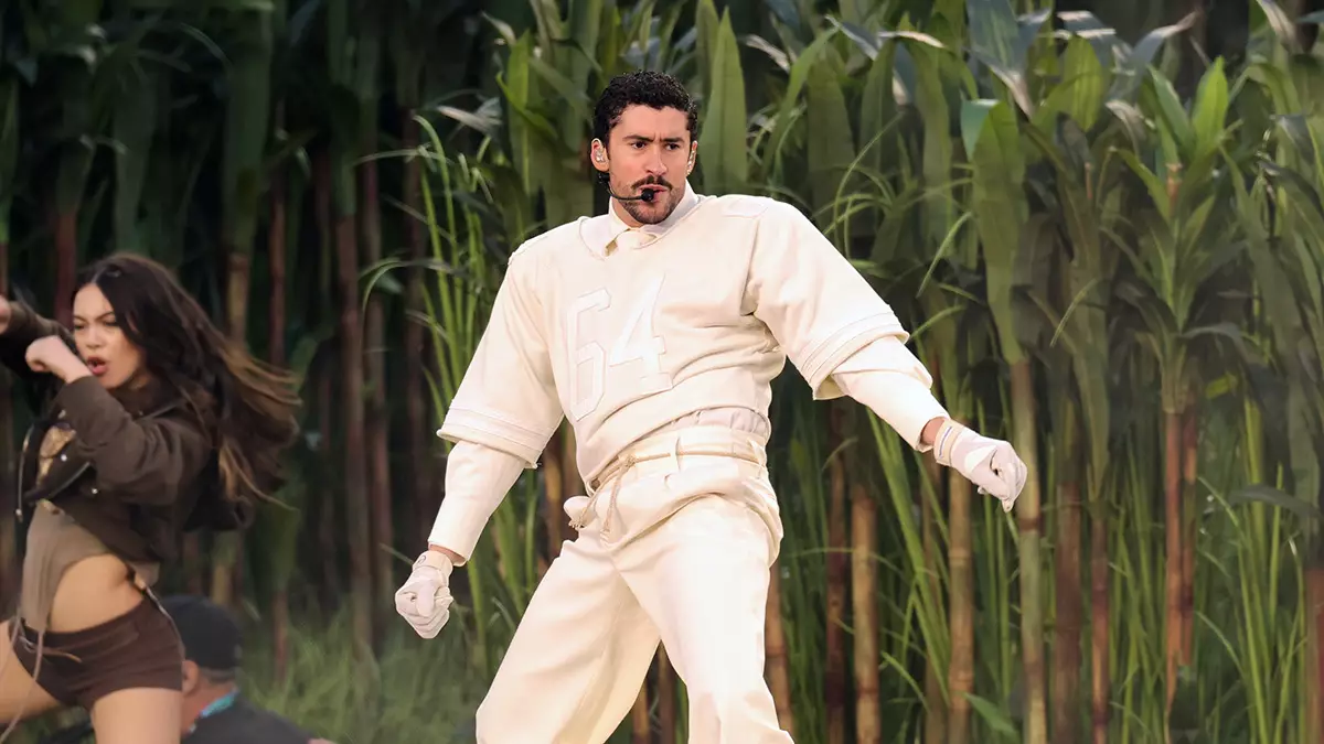 Bad Bunny's appearance received backlash from Jake Paul (Neilson Barnard/Getty Images)