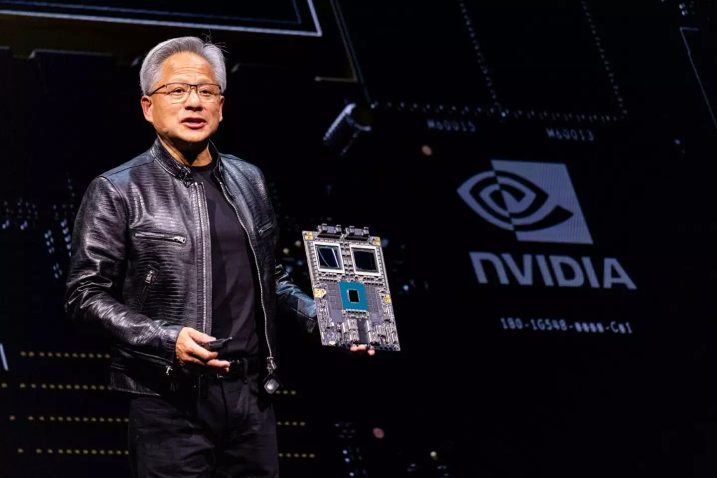 Nvidia is expected to boom in 2025 (Bloomberg / Contributor / Getty)