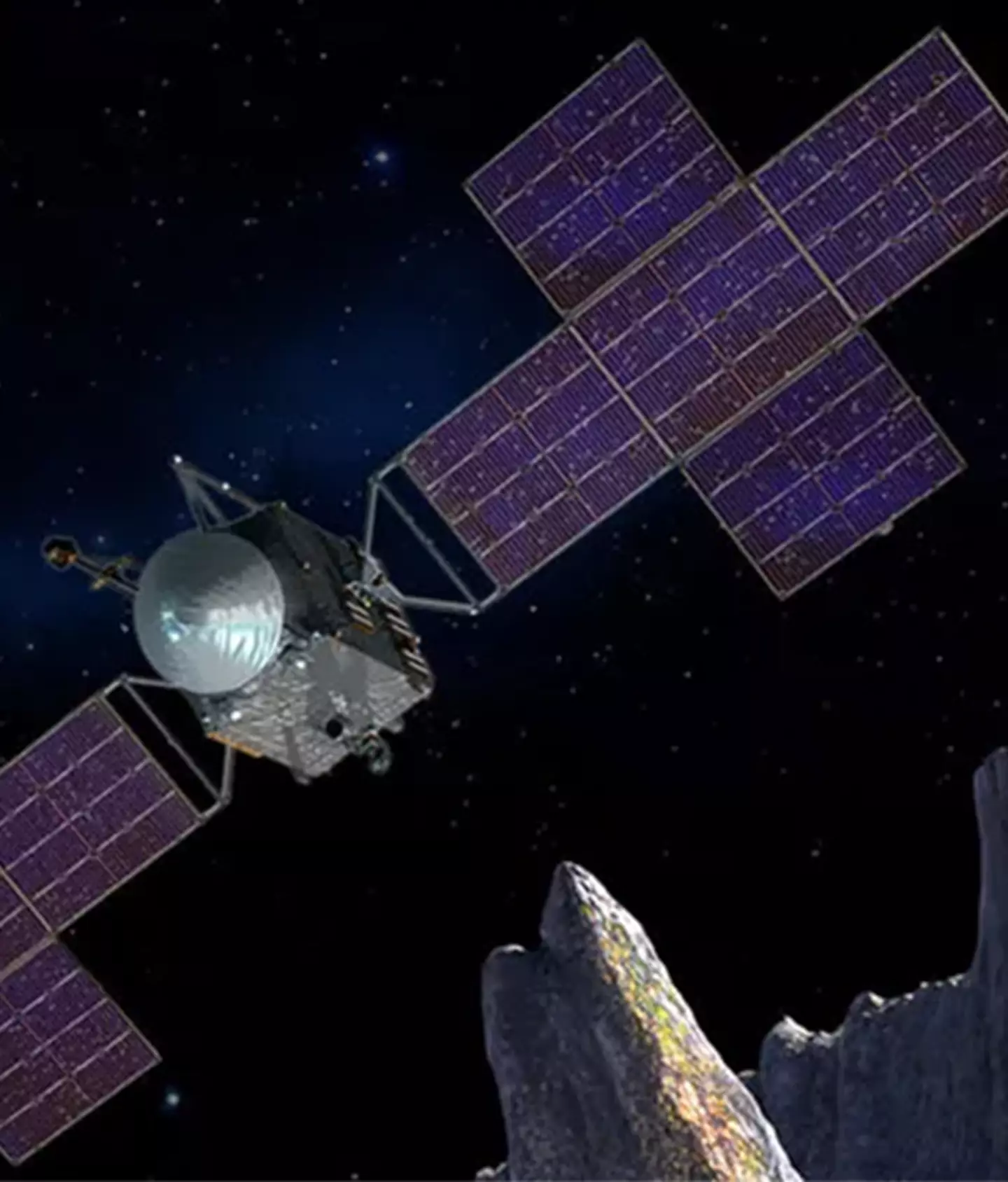 NASA have already launched a mission to asteroid 16 Psyche (Rubin/NASA/JPL-Caltech via NASA)
