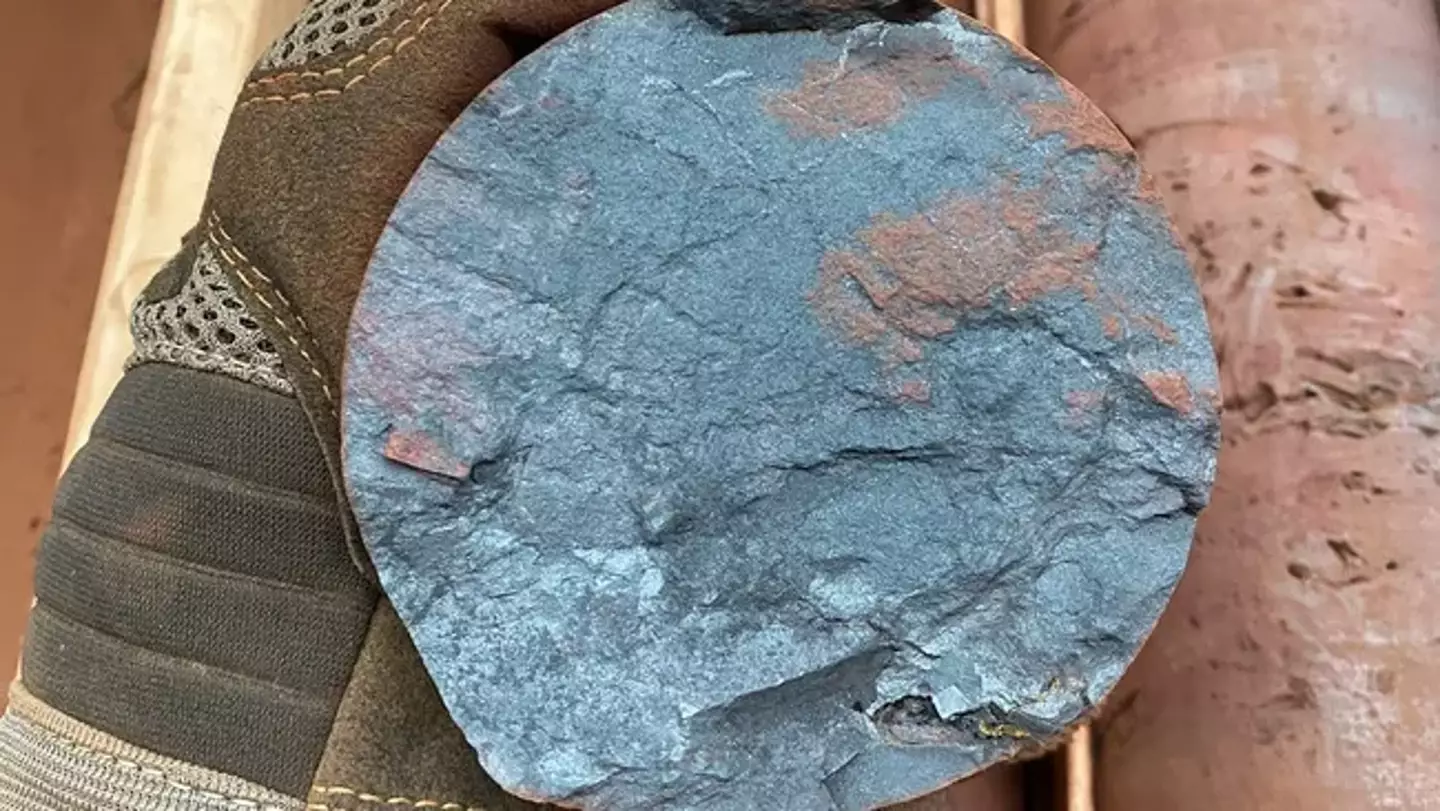 The iron discovered tells scientists a lot about the Earth's geological origins (Liam Courtney-Davies/Curtin University)