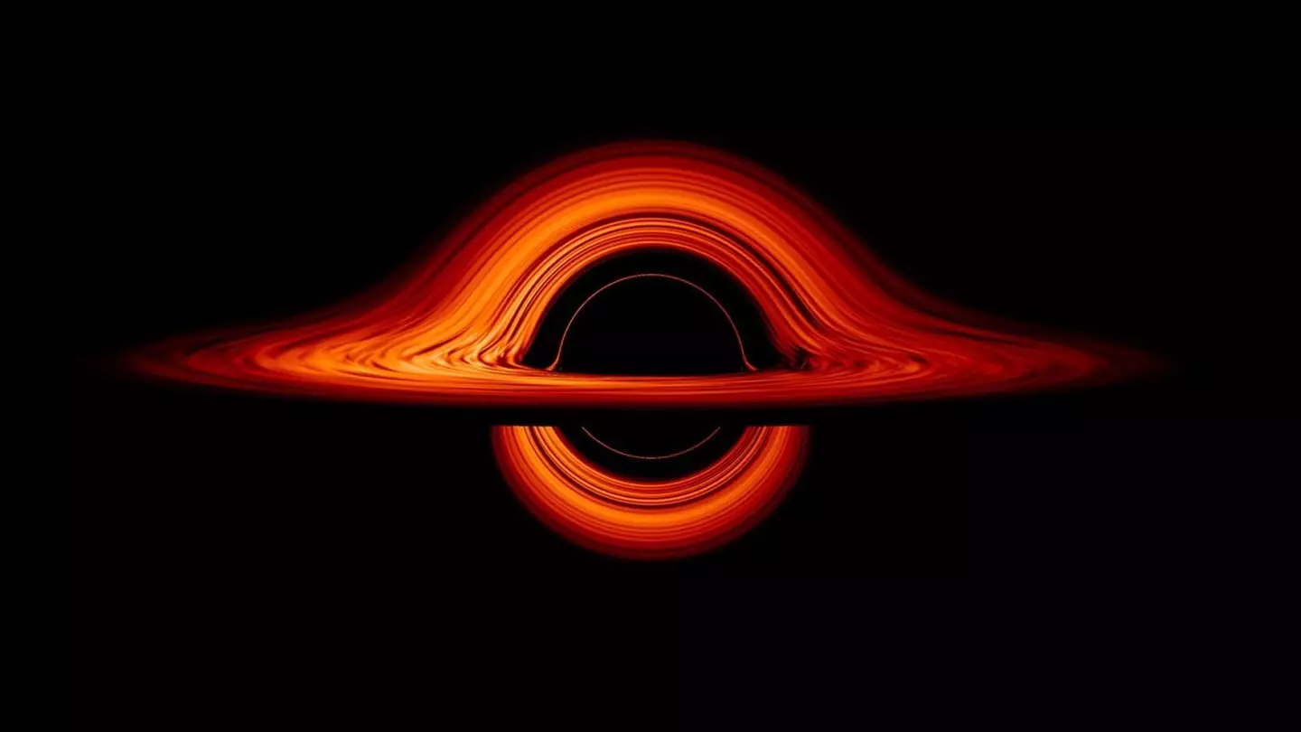 A black hole would tear your body apart with tidal force and supersonic shock (NASA)