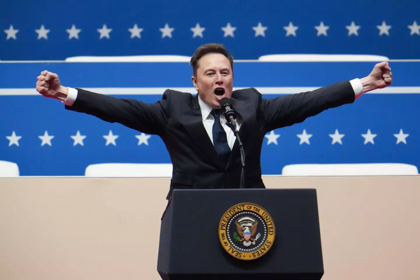 Elon Musk is now the head of DOGE (Christopher Furlong/Getty Images)