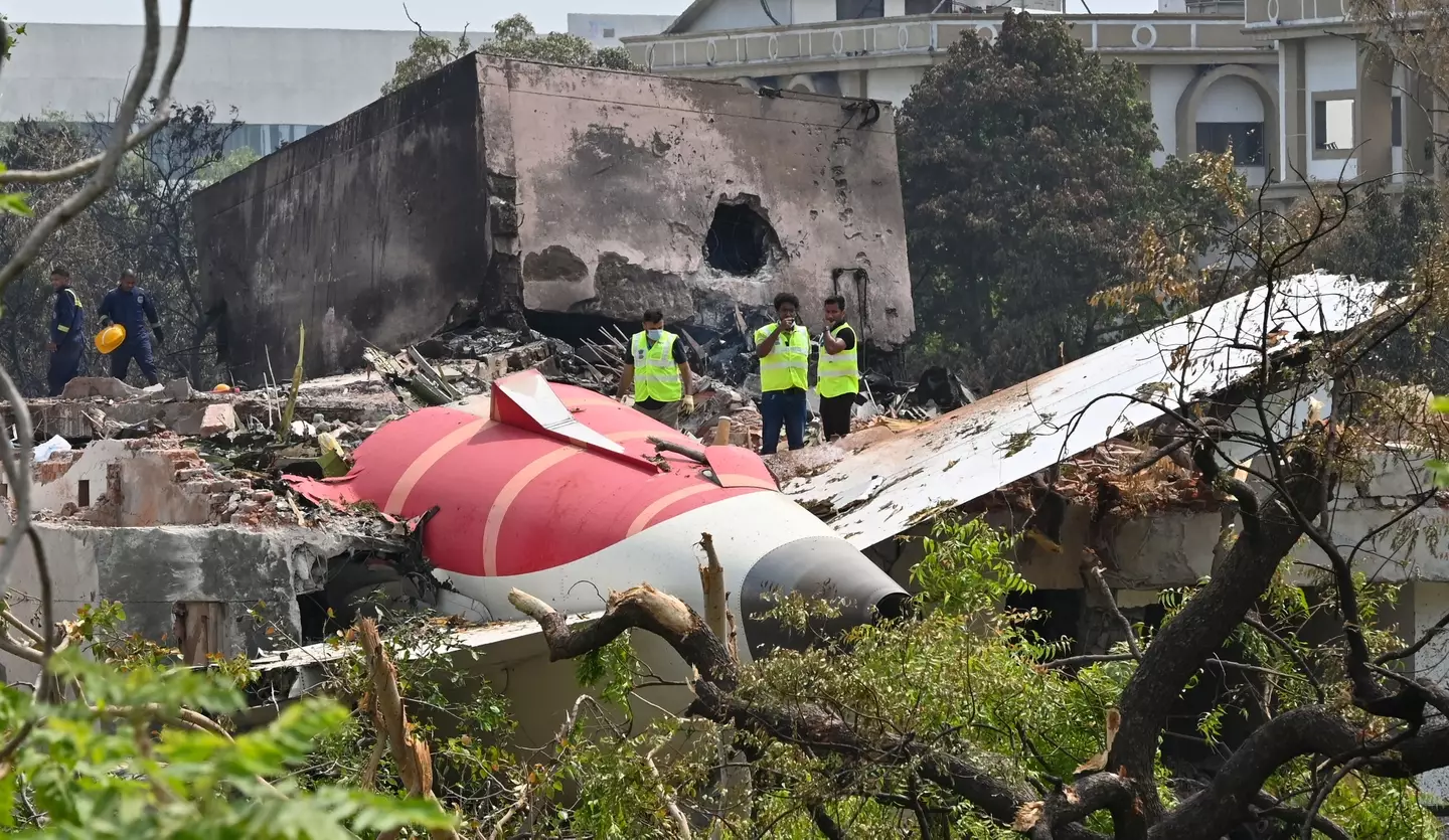 The tragic plane crash occurred earlier this month (Raju Shinde/Hindustan Times via Getty Images)