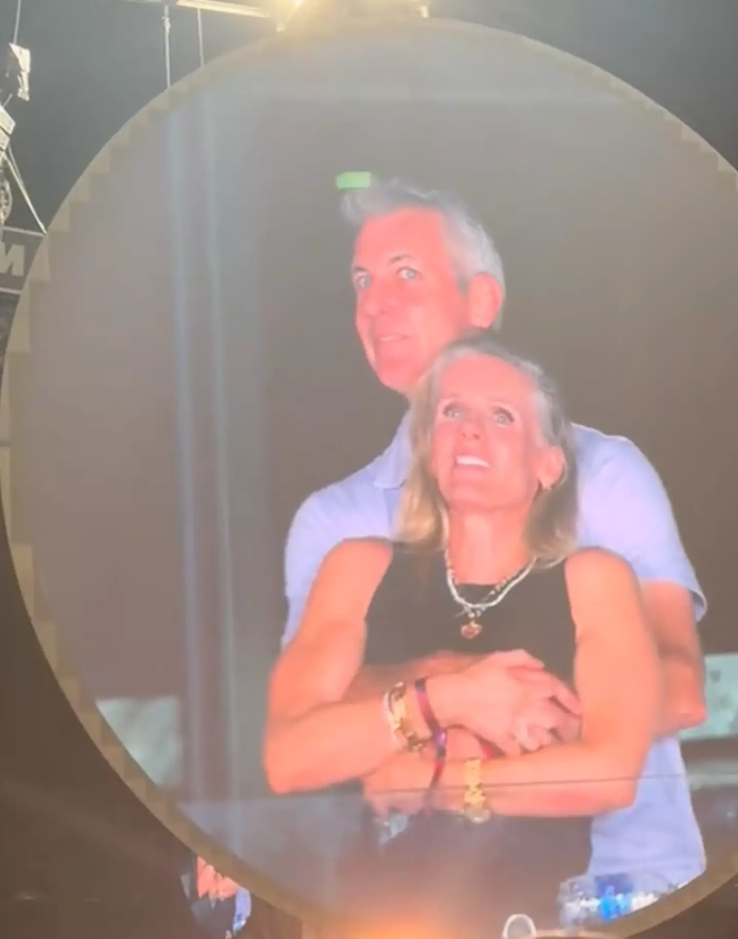 Cabot's husband's ex-wife has revealed her immediate reaction to the kisscam scandal (TikTok/@instaagraace)