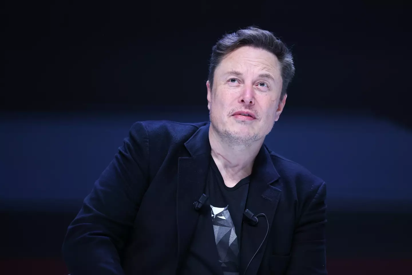 Elon Musk accused the journalist of lying in the video clip (Marc Piasecki/Getty Images)