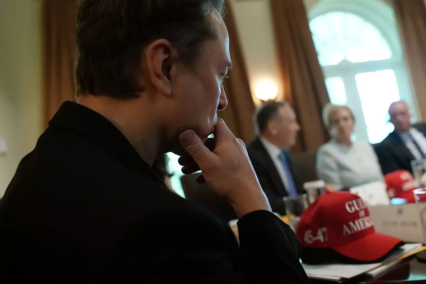 Musk has repeatedly shifted his FSD release window (Andrew Harnik / Staff / Getty)