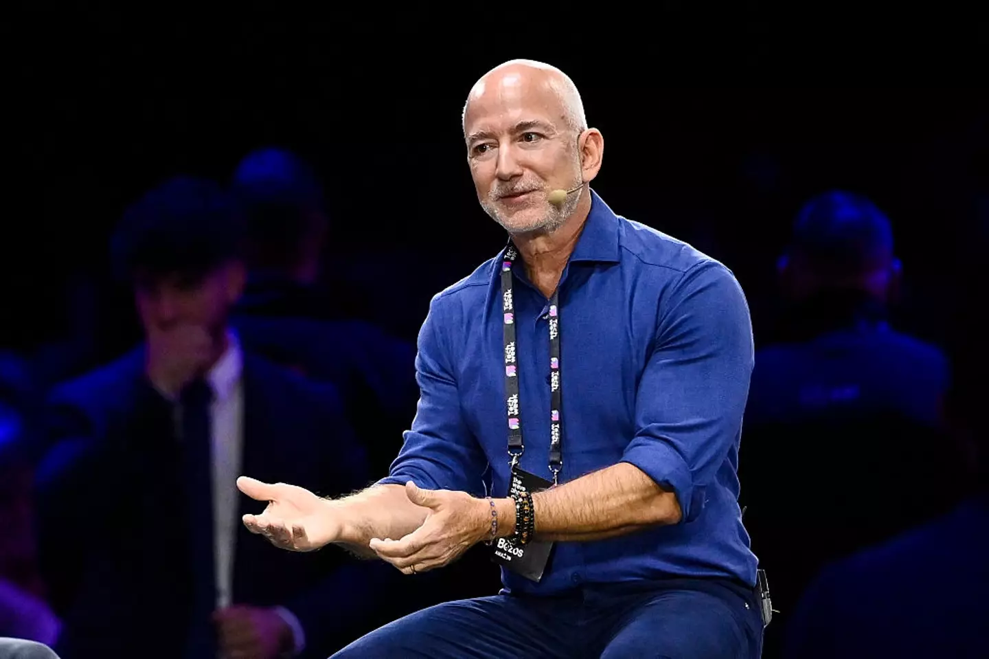 Jeff Bezos believes that humans will soon choose to live in space (Stefano Guidi/Getty Images)