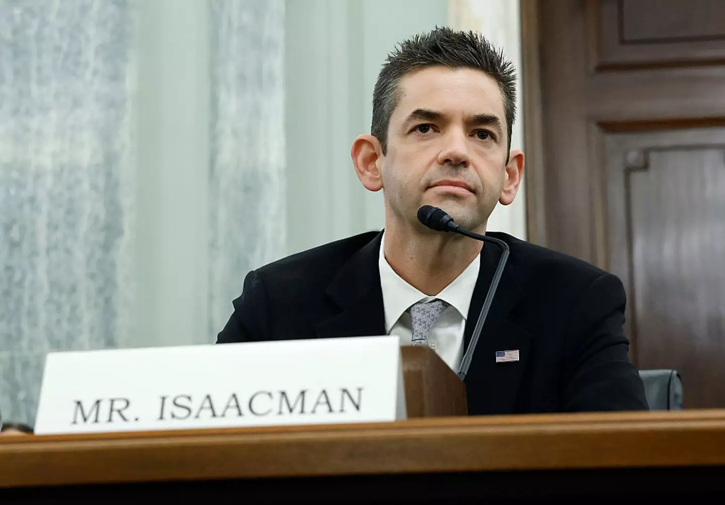 Jared Isaacman is a close friend of Elon Musk (Kevin Dietsch / Staff / Getty)