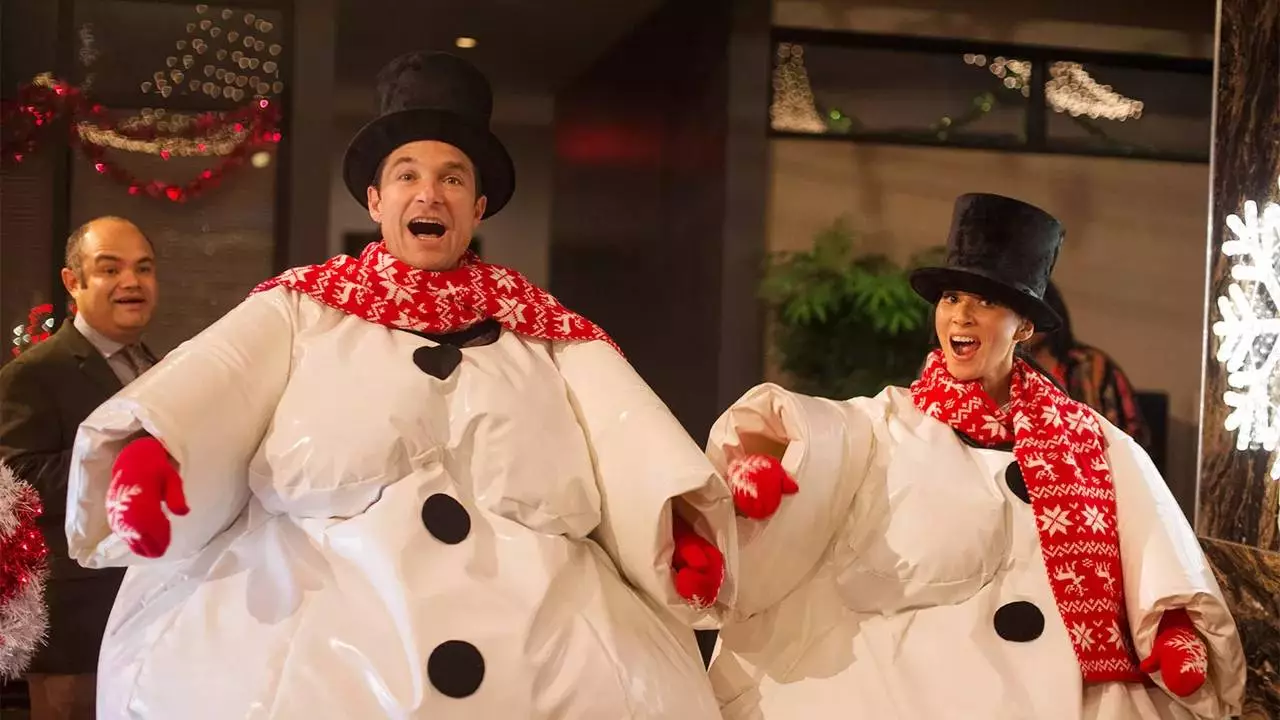 Someone is always watching at the Christmas party (Paramount Pictures)