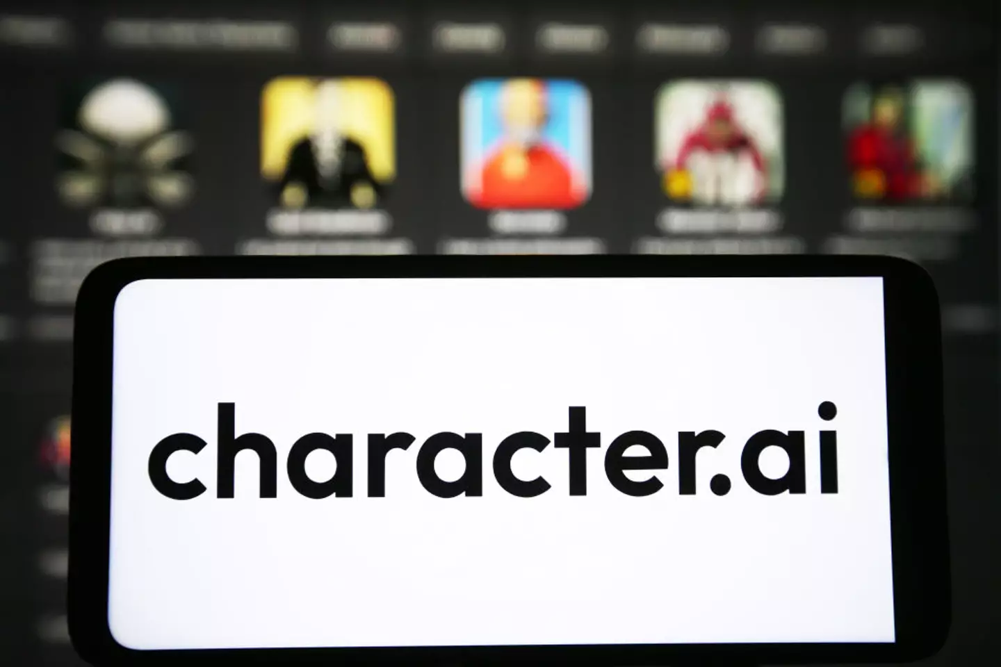 One teenager recieved 'dangerous' suggestions from a Character.AI chatbot (Pavlo Gonchar/SOPA Images/LightRocket via Getty Images)