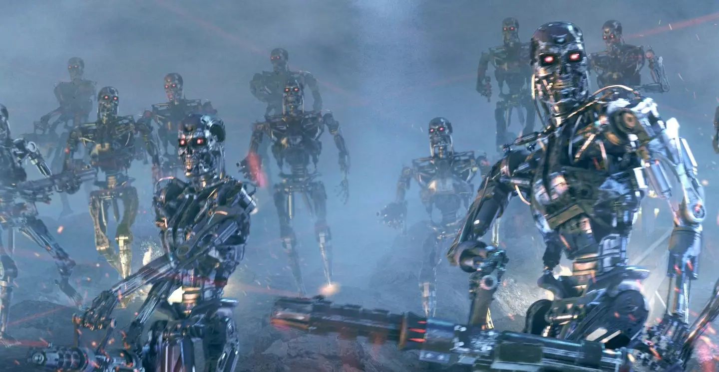 There are fears that robots could soon replace humans in the workplace (Warner Bros.)