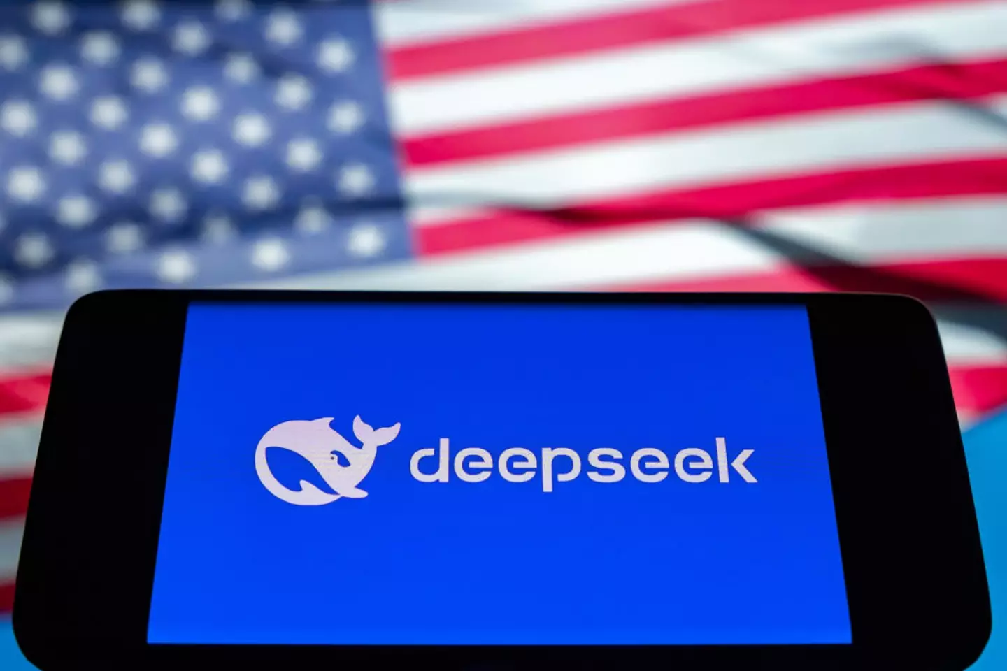 The DeepSeek logo (Getty Images)