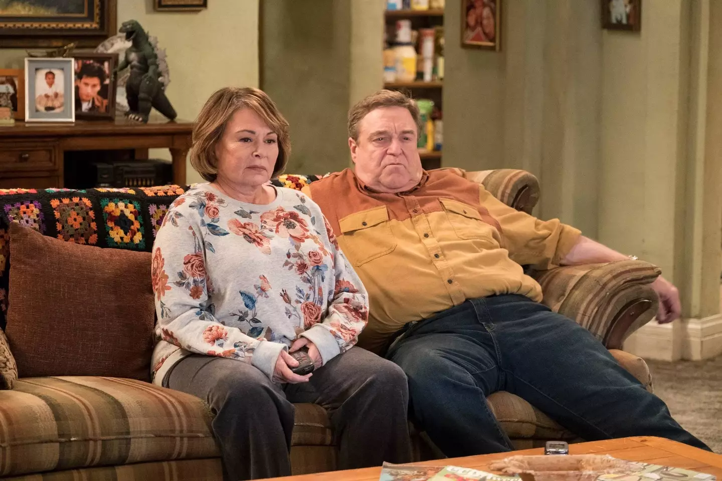 The Roseanne TV series was cancelled in 2018 (ABC)
