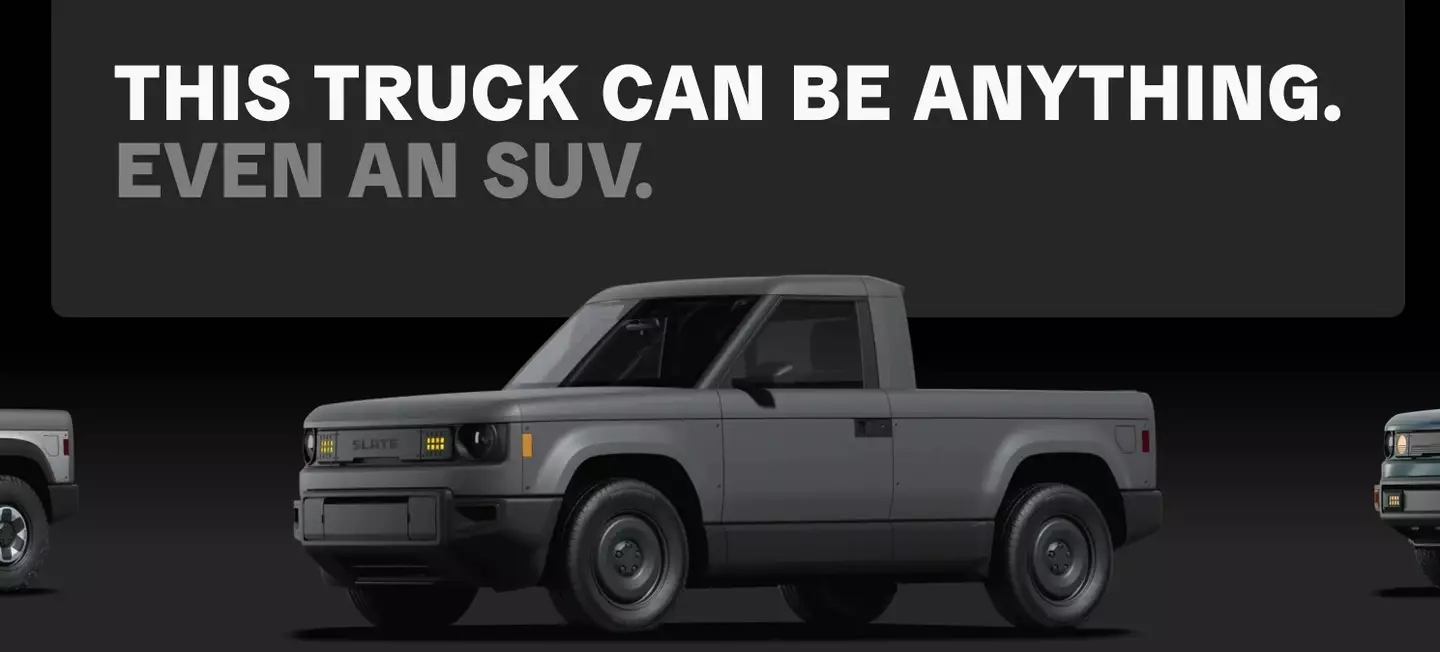 Jeff Bezos has recently thrown his support behind Slate Auto and its EVs (Slate Auto)