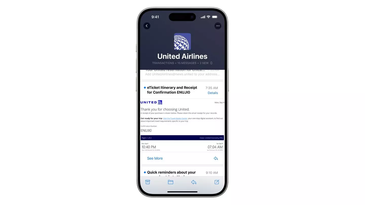 Not everyone is a fan of the revamped Mail app (Apple)