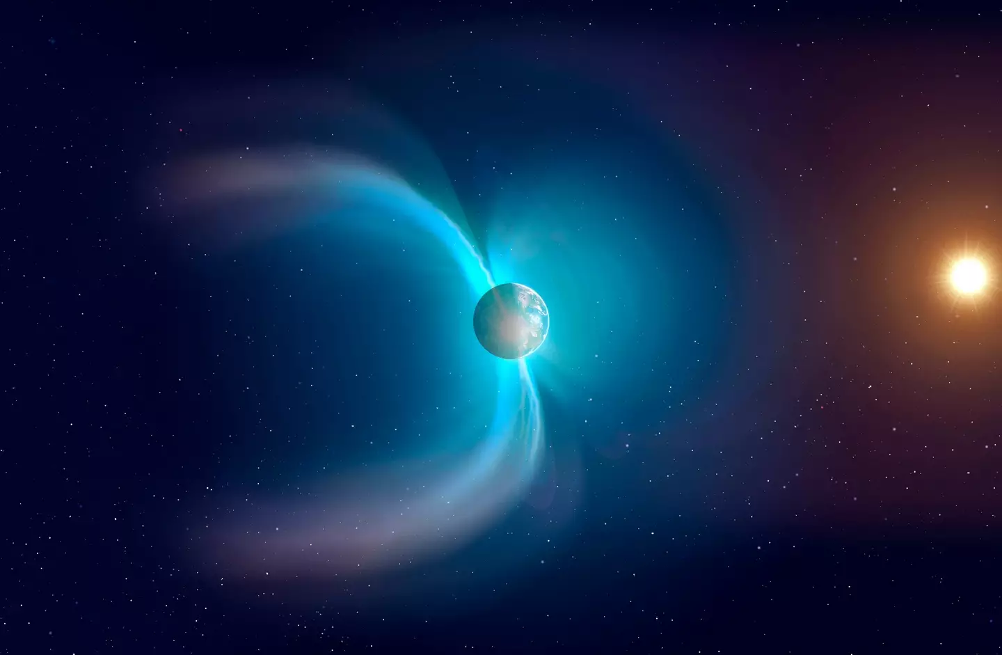 Earth's magnetic field could be flipped soon according to some scientists (Getty Stock)